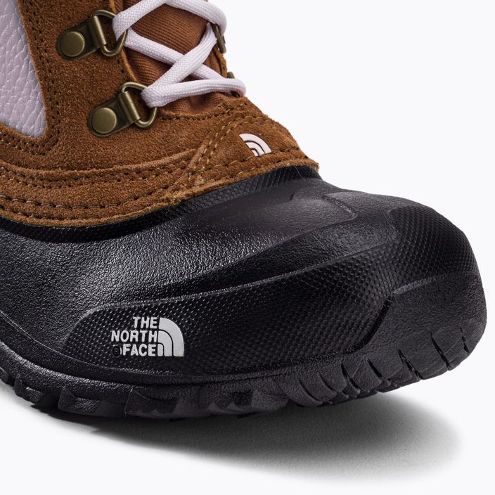 Śniegowce dziecięce The North Face Shellista Extreme toasted brown/lavender fog 7