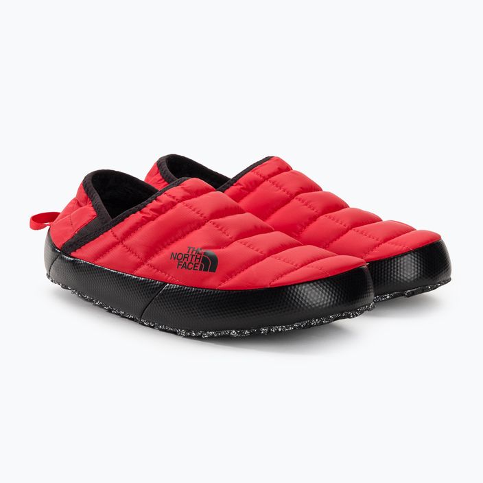 Kapcie męskie The North Face Thermoball Traction Mule V red/black 4