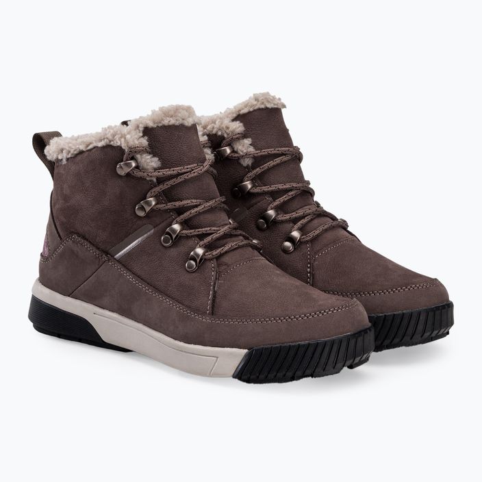 Buty trekkingowe damskie The North Face Sierra Mid Lace WP deep taupe/wild ginger 5