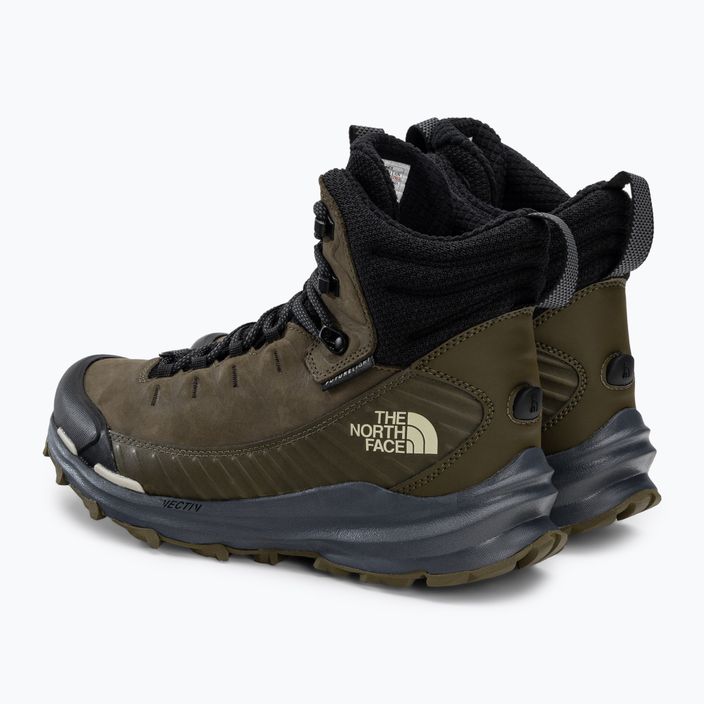 Buty trekkingowe męskie The North Face Vectiv Fastpack Insulated Futurelight military olive/black 3