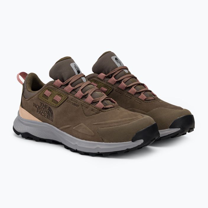 Buty turystyczne damskie The North Face Cragstone Leather WP bipartisan brown/meld grey 4