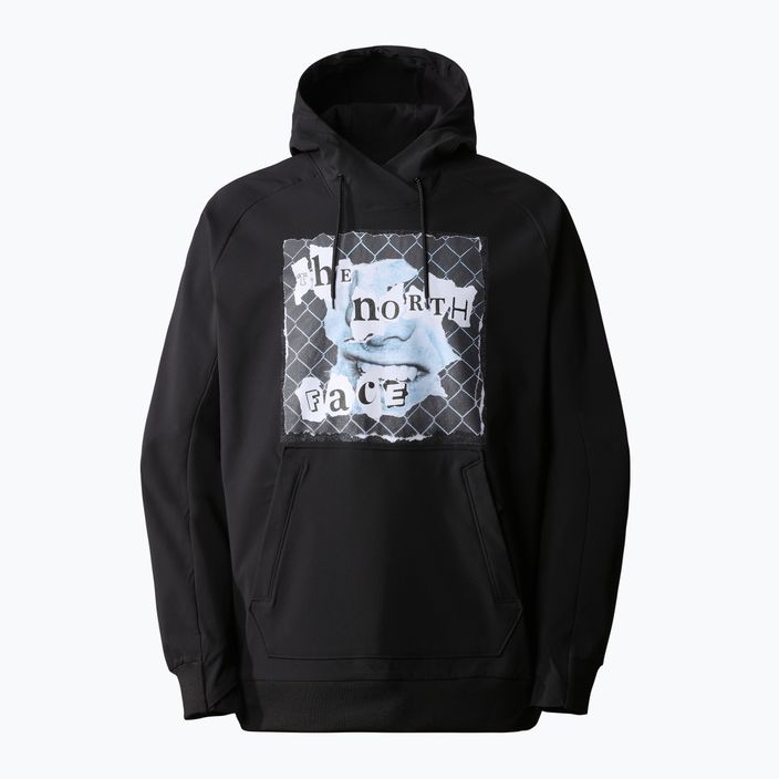 Kurtka softshell męska The North Face Printed Tekno Hoodie czarna NF0A7ZUHKY41 10