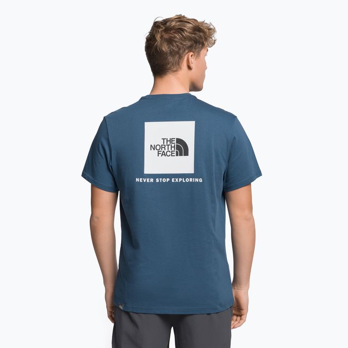 Koszulka trekkingowa męska The North Face Redbox granatowa NF0A2TX2HDC1 4