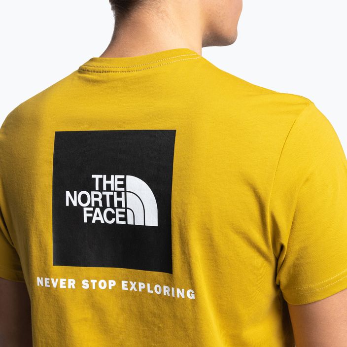 Koszulka trekkingowa męska The North Face Redbox żółta NF0A2TX276S1 6