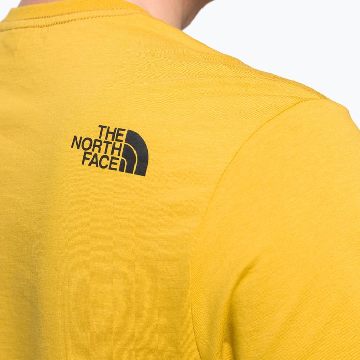 Koszulka męska The North Face Easy mineral gold 6
