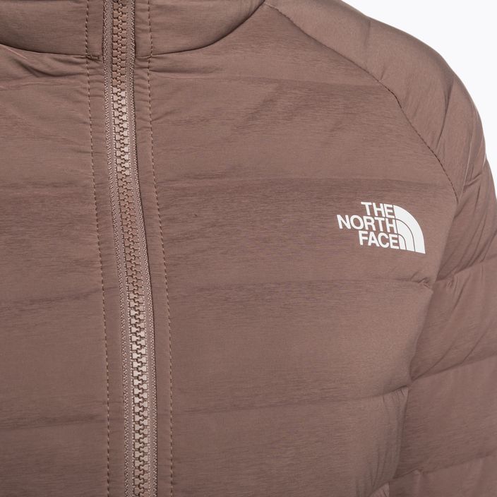 Kurtka puchowa damska The North Face Belleview Stretch Down Hoodie deep taupe 8