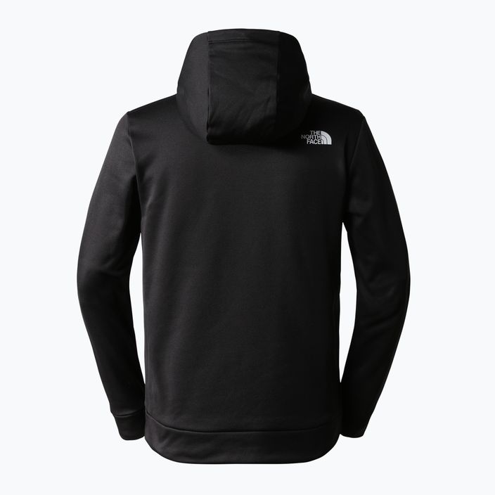 Bluza męska The North Face Reaxion Fleece P/O Hoodie black/ asphalt grey 5