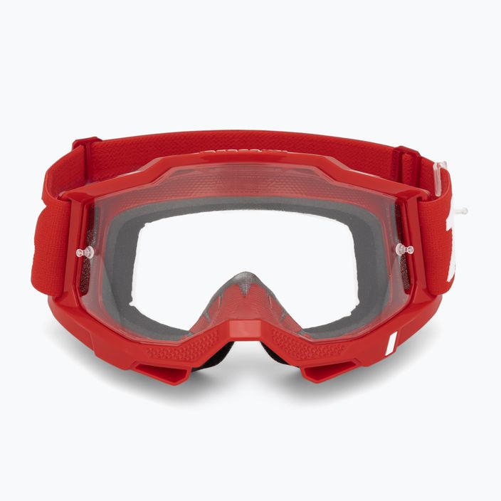 Gogle rowerowe 100% Accuri 2 neon/red/clear 2