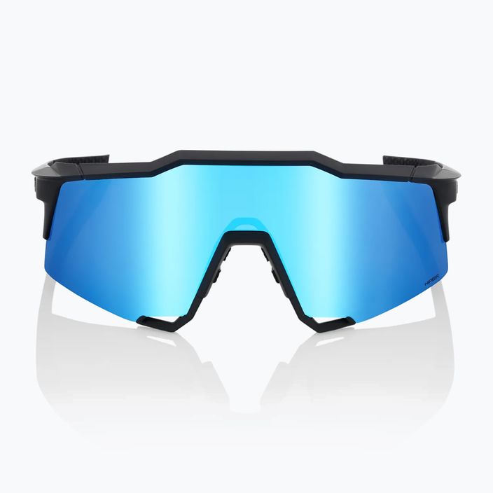 Okulary przeciwsłoneczne 100% Speedcraft matte black/hiper blue multilayer mirror 8