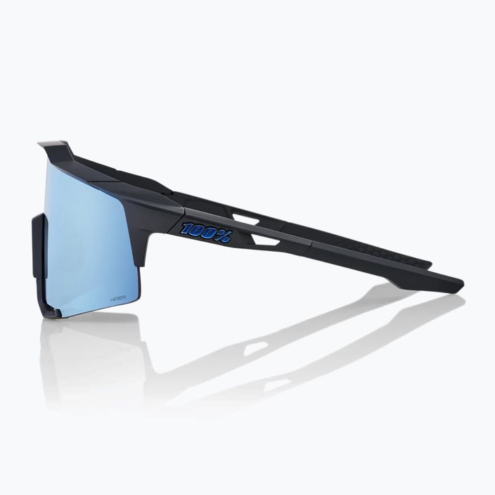 Okulary przeciwsłoneczne 100% Speedcraft matte black/hiper blue multilayer mirror 9