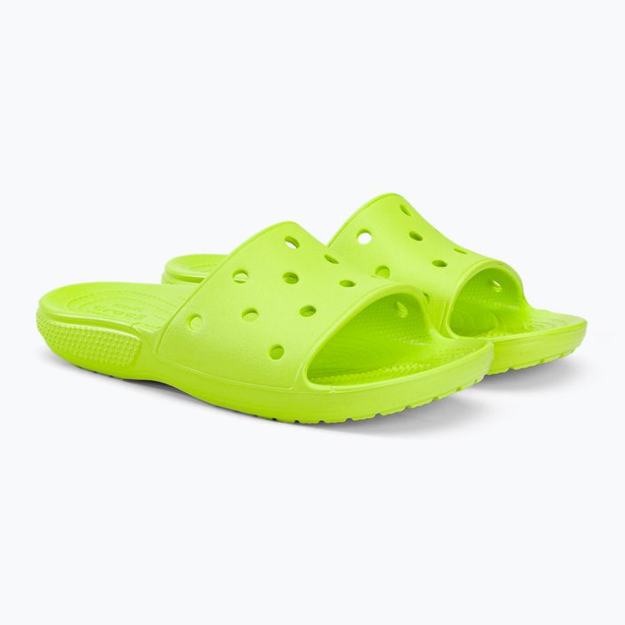Klapki Crocs Classic Crocs Slide limeade 4