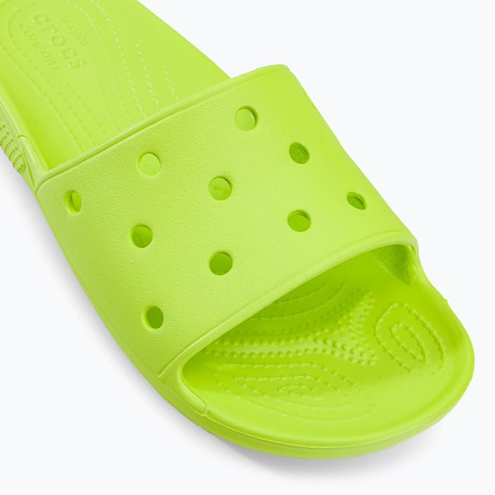 Klapki Crocs Classic Crocs Slide limeade 7