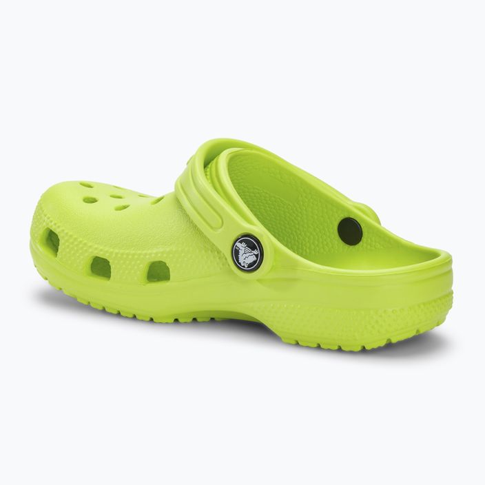 Klapki dziecięce Crocs Classic Clog Kids limeade 4