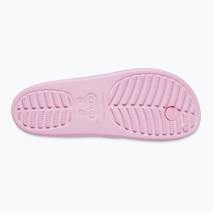 Japonki damskie Crocs Classic Platform flamingo 12