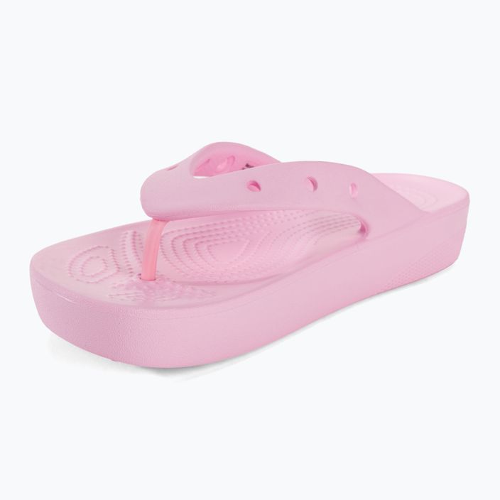 Japonki damskie Crocs Classic Platform flamingo 7