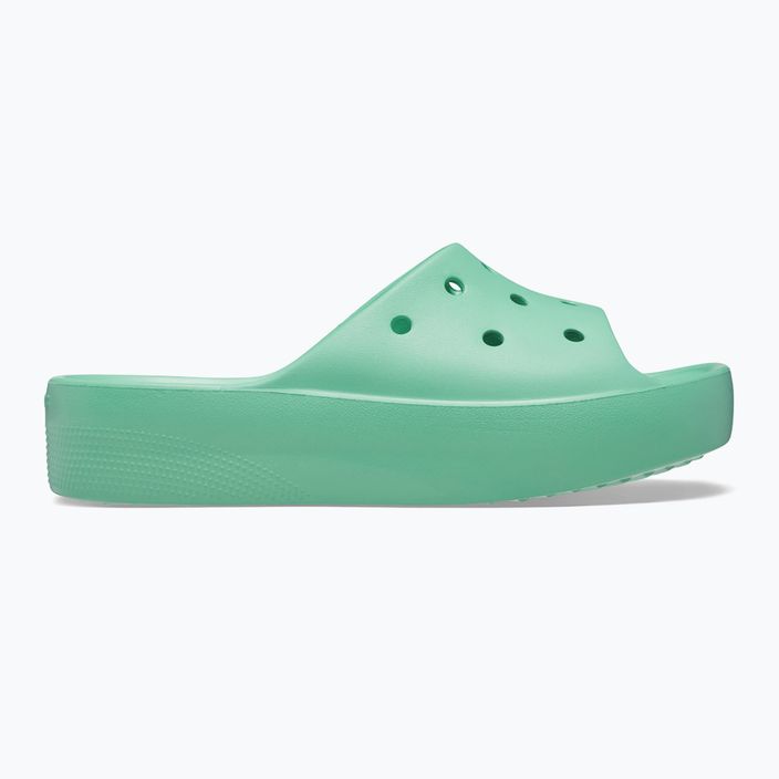 Klapki damskie Crocs Classic Platform jade stone 9