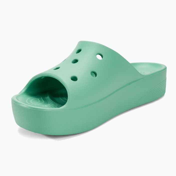 Klapki damskie Crocs Classic Platform jade stone 7