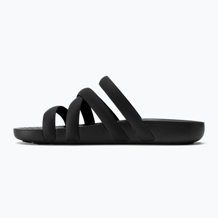 Klapki damskie Crocs Splash Strappy Sandal black 10