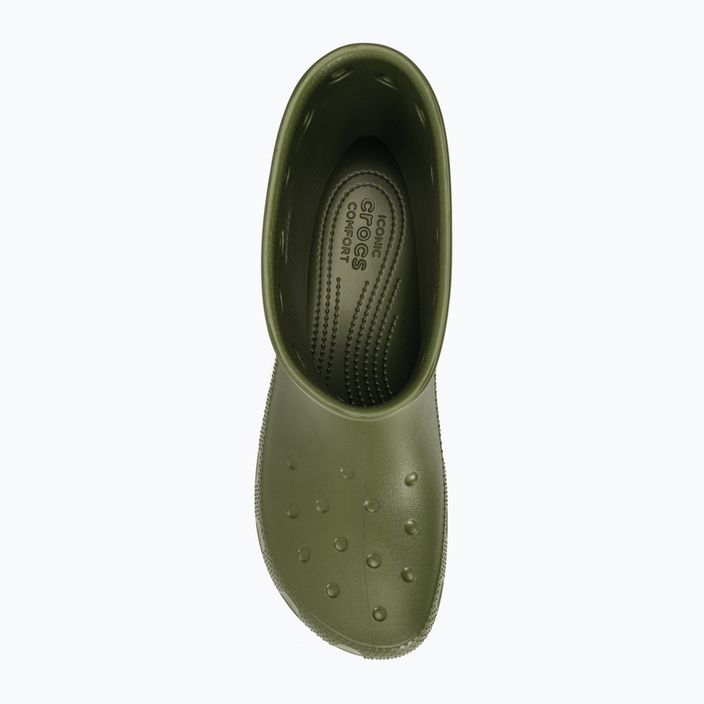 Kalosze Crocs Classic Rain Boot army green 6
