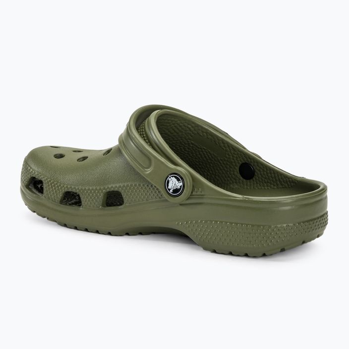 Klapki dziecięce Crocs Classic Clog Kids army green 4