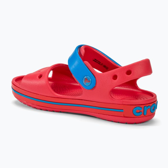 Sandały dziecięce Crocs Crocband Sandal Kids varsity red 3