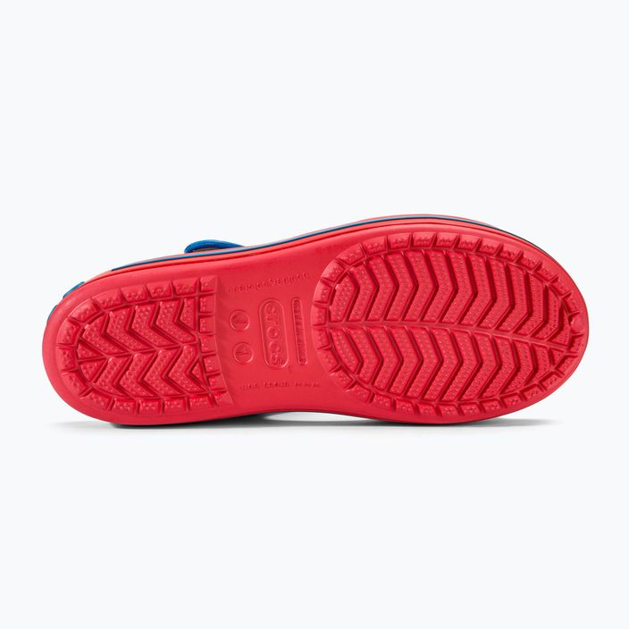 Sandały dziecięce Crocs Crocband Sandal Kids varsity red 4