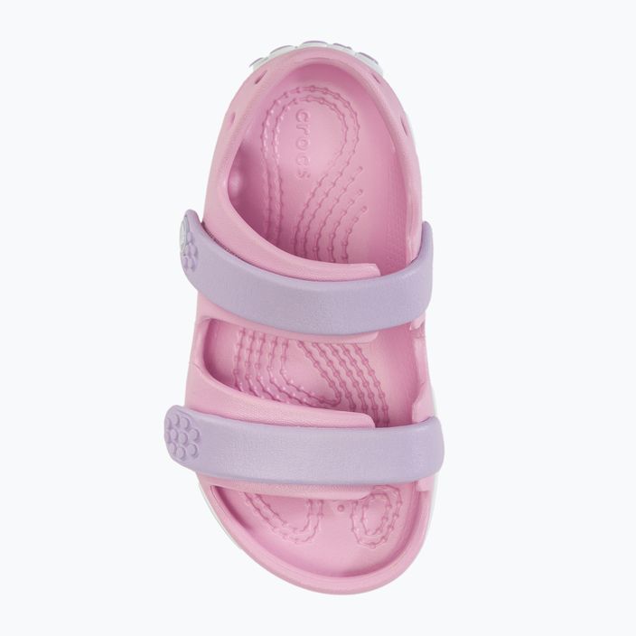 Sandały dziecięce Crocs Crocband Cruiser Toddler ballerina/lavender 5