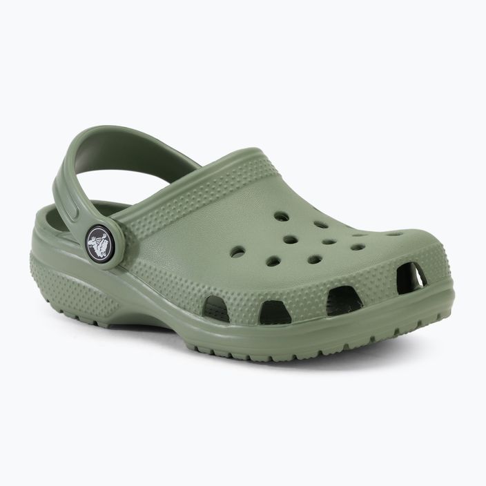 Klapki dziecięce Crocs Classic Clog Kids moss 2