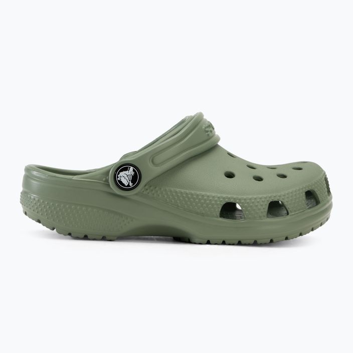 Klapki dziecięce Crocs Classic Clog Kids moss 3