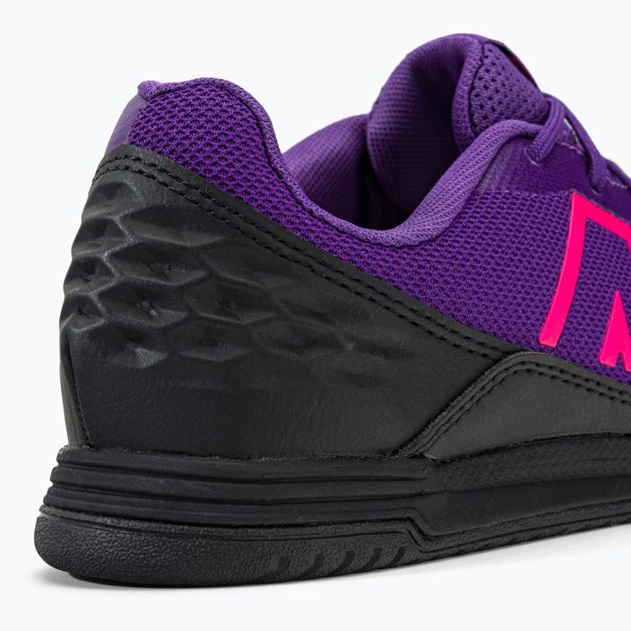 Buty piłkarskie dziecięce New Balance  Audazo V6 Command JNR IN prism purple 9