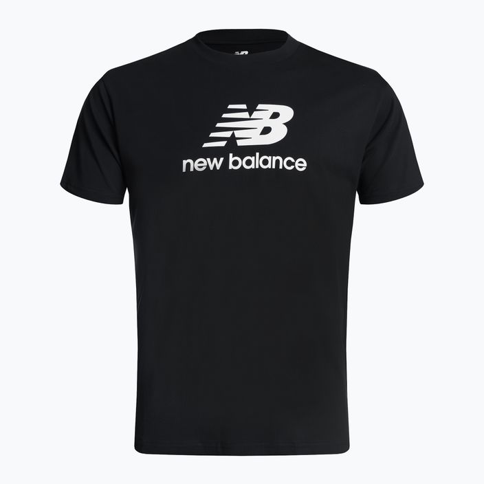 Koszulka męska New Balance Essentials Stacked Logo black 5