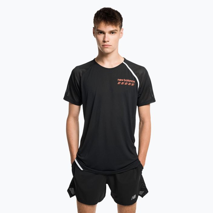 Koszulka do biegania męska New Balance Accelerate Pacer black