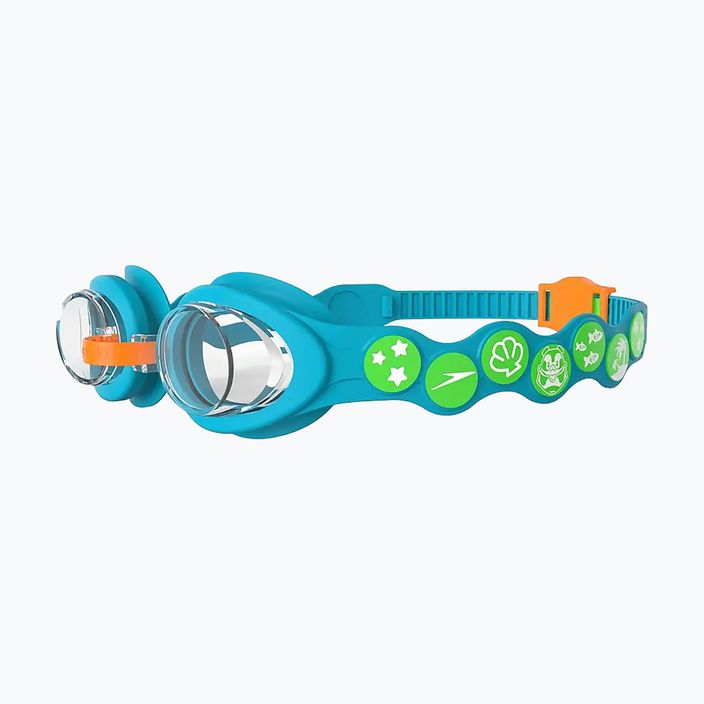Okulary do pływania dziecięce Speedo Infant Spot blue/green 3