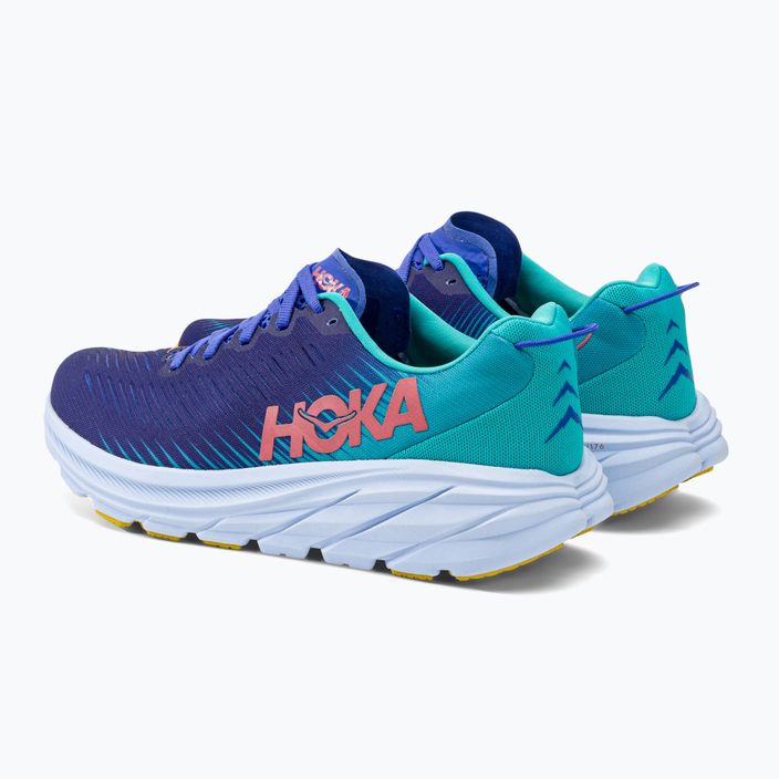 Buty do biegania damskie HOKA Rincon 3 bellwether blue/ceramic 5