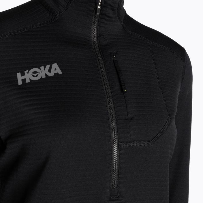Bluza do biegania damska HOKA 1/2 Zip black 3
