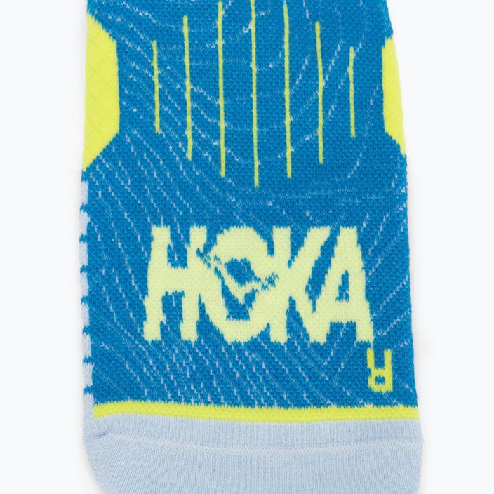 Skarpety do biegania HOKA Crew Run Sock 3 pary diva blue/ice water/evening primrose 6