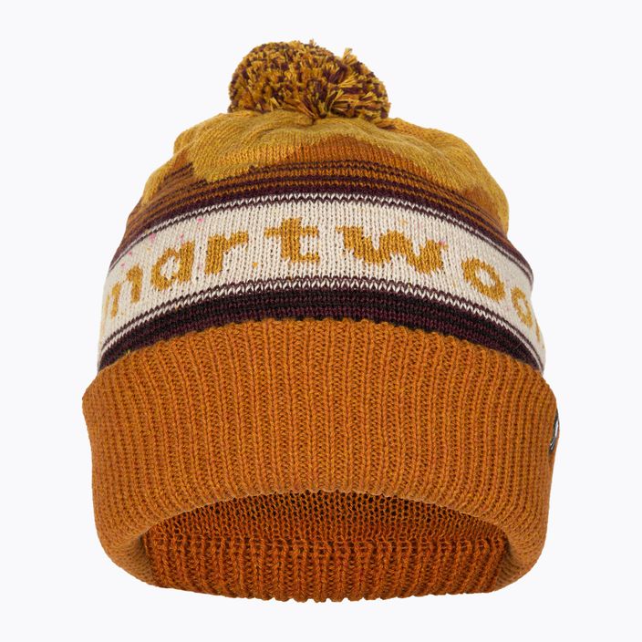 Czapka zimowa Smartwool Knit Winter Pattern POM honey gold heather 2
