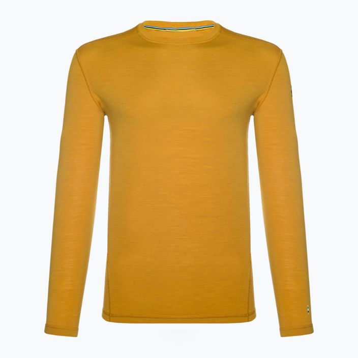 Longsleeve termoaktywny męski Smartwool Merino 250 Baselayer Crew Boxed honey gold 3