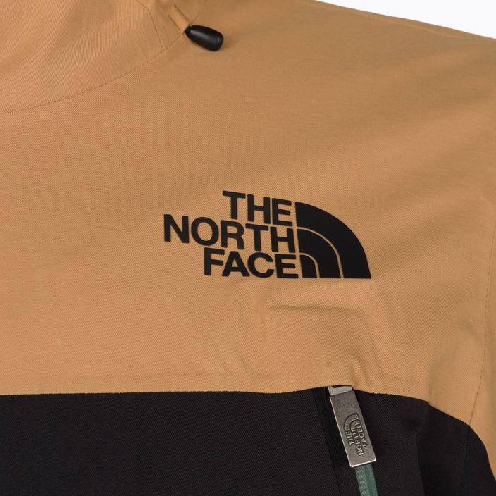 Kurtka narciarska męska The North Face Zarre black/almond butter 11