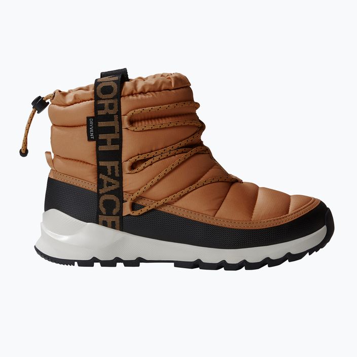 Śniegowce damskie The North Face Thermoball Lace Up WP almond butter / black 2