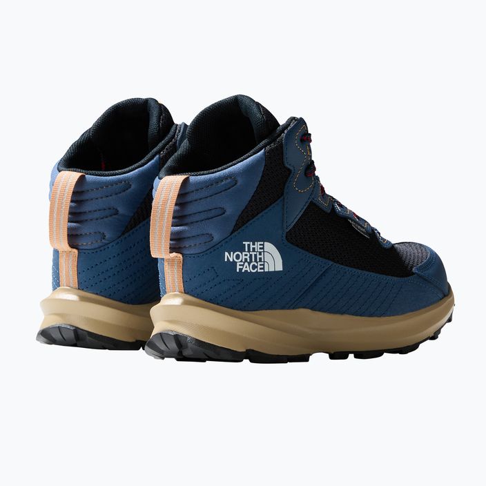 Buty trekkingowe dziecięce The North Face Fastpack Hiker Mid WP shady blue/white 15