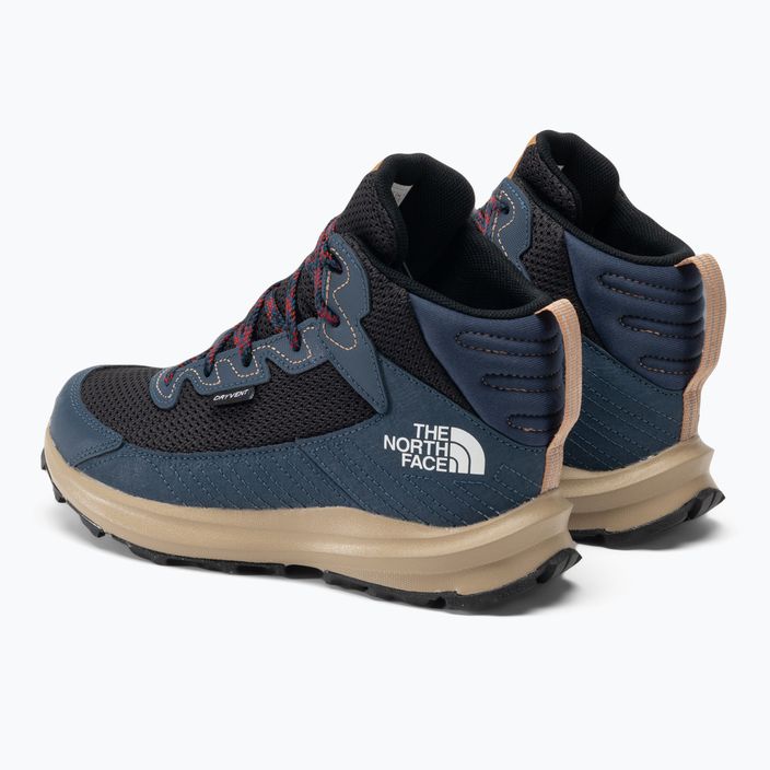 Buty trekkingowe dziecięce The North Face Fastpack Hiker Mid WP shady blue/white 3