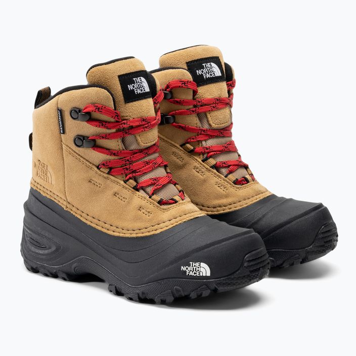 Śniegowce dziecięce The North Face Chilkat V Lace Wp almond butter/black 4