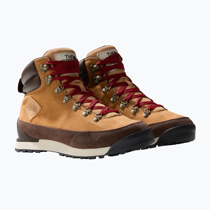 Buty trekkingowe męskie The North Face Back To Berkeley IV Leather WP almond butter/demitasse brown 11