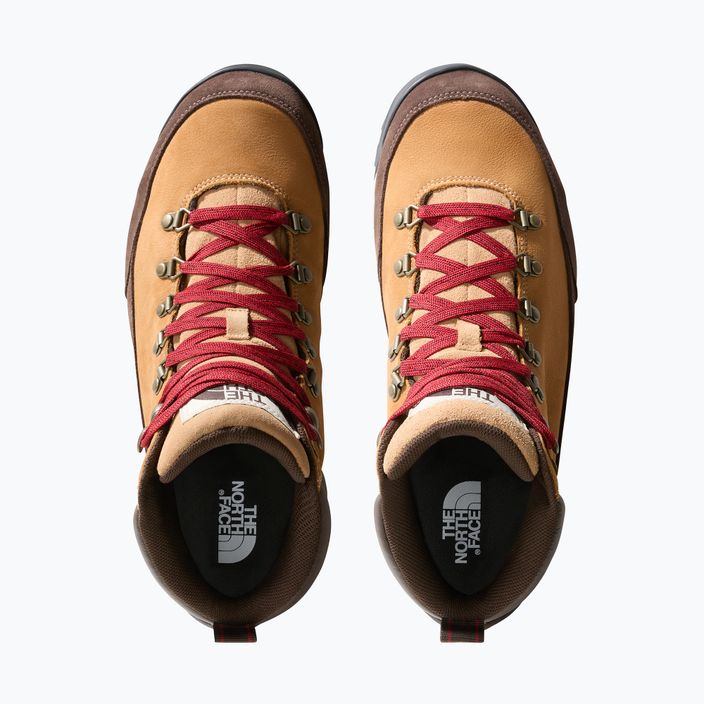 Buty trekkingowe męskie The North Face Back To Berkeley IV Leather WP almond butter/demitasse brown 14