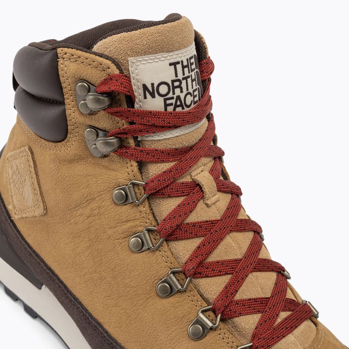 Buty trekkingowe męskie The North Face Back To Berkeley IV Leather WP almond butter/demitasse brown 8