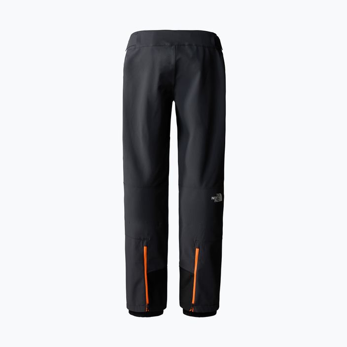 Spodnie skiturowe męskie The North Face Dawn Turn Warm asphalt grey/black/shocking orange 2