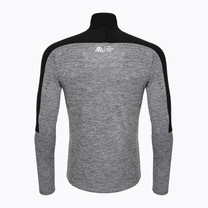 Bluza trekkingowa męska The North Face Mountain Athletics 1/4 Zip medium grey heather/black 2