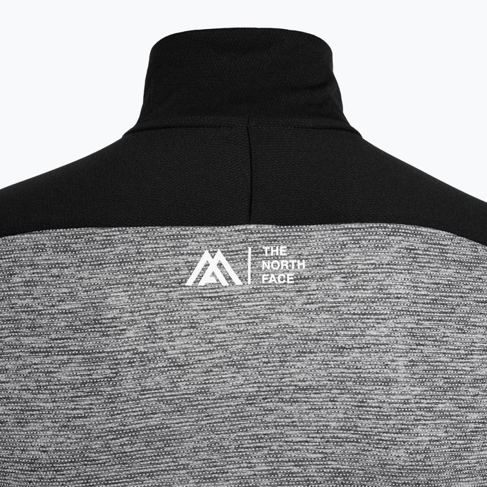 Bluza trekkingowa męska The North Face Mountain Athletics 1/4 Zip medium grey heather/black 4