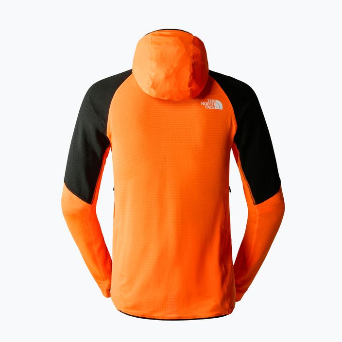 Bluza trekkingowa męska The North Face Bolt Polartec Hoodie shocking orange/black 6